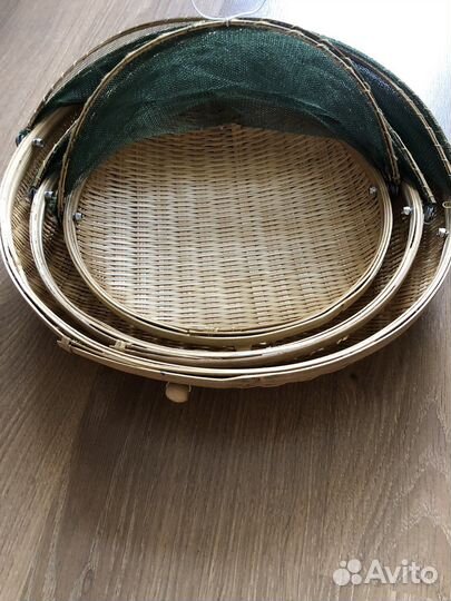 Гавайские корзинки из бамбука