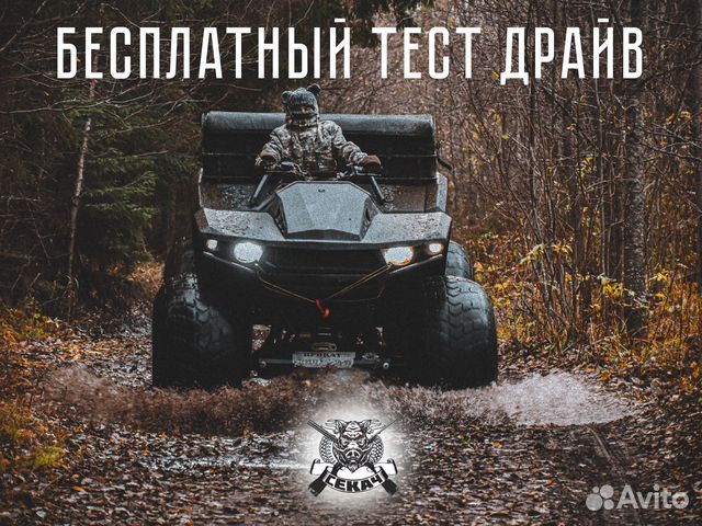 Квадроцикл снегоболотоход