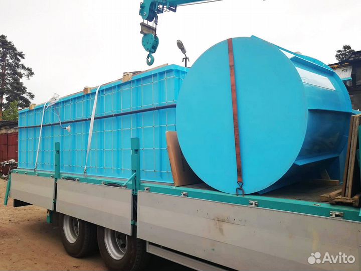 Купель 1,5x1,2 полипропиленовая