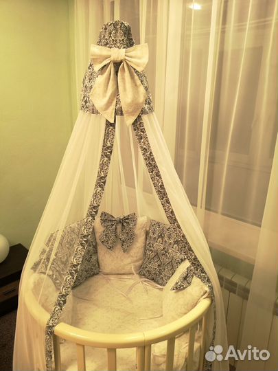 Бортики в детскую кроватку