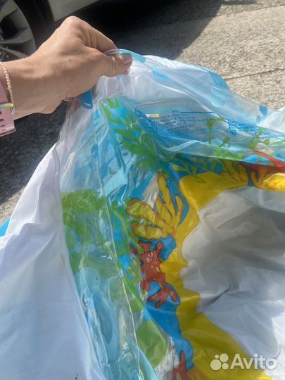 Детский надувной бассейн