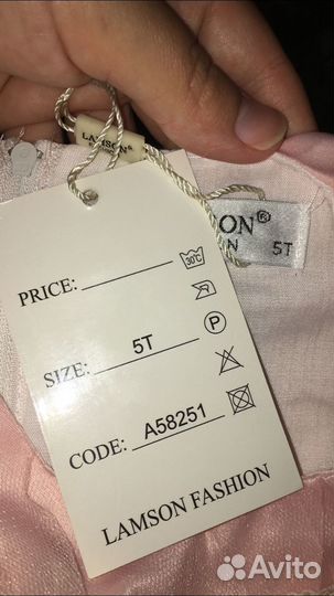 Платье для девочки 116 новое