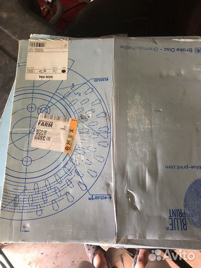 Диски тормозные передние lexus rx лексус рх