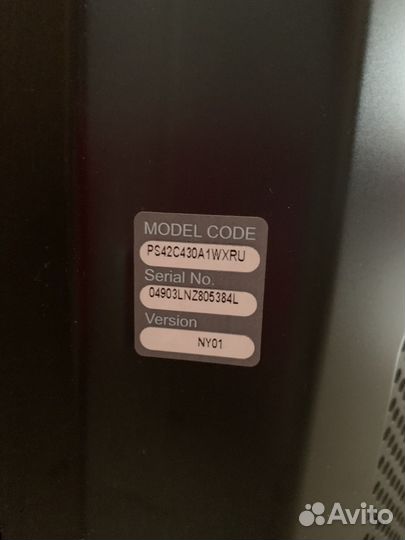 Телевизор samsung