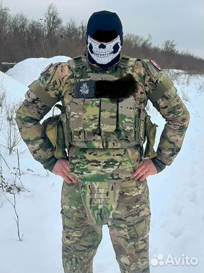 Бронежилет в комплекте с плитами защита 5а