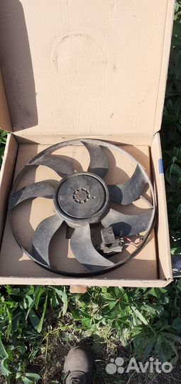 Вентилятор охлаждения на опель астраj