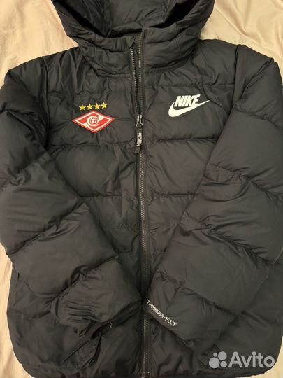 Пуховик nike детский