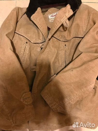 Винтажная вельветовая куртка Aviatic