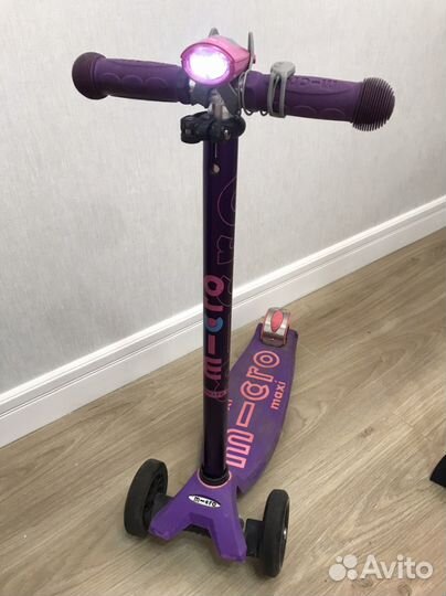 Самокат детский трехколесный бу