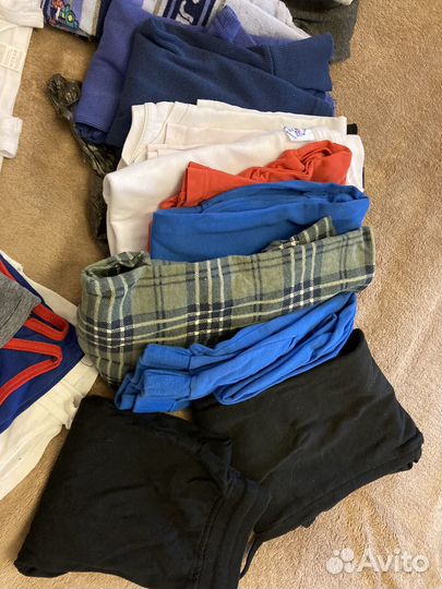 Детские вещи пакетом для мальчика 4-5 лет