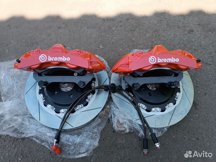 Тормоза брембо Ауди audi brembo 6pot новые