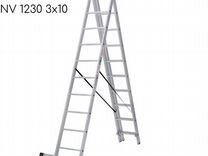 Трехсекционная лестница Новая Высота 3х10