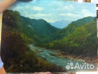 Картина на холсте масло