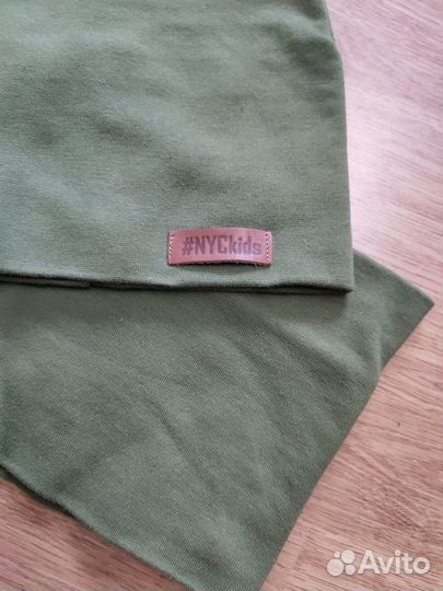 Шапка и снуд для мальчика, размер 52