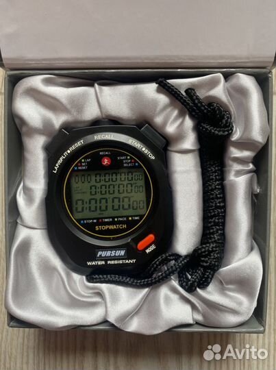 Секундомер 100 кругов память