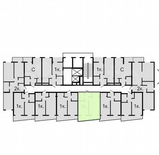 1-к. квартира, 34 м², 11/15 эт.