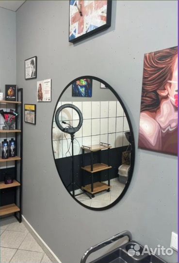 Зеркало круглое под заказ