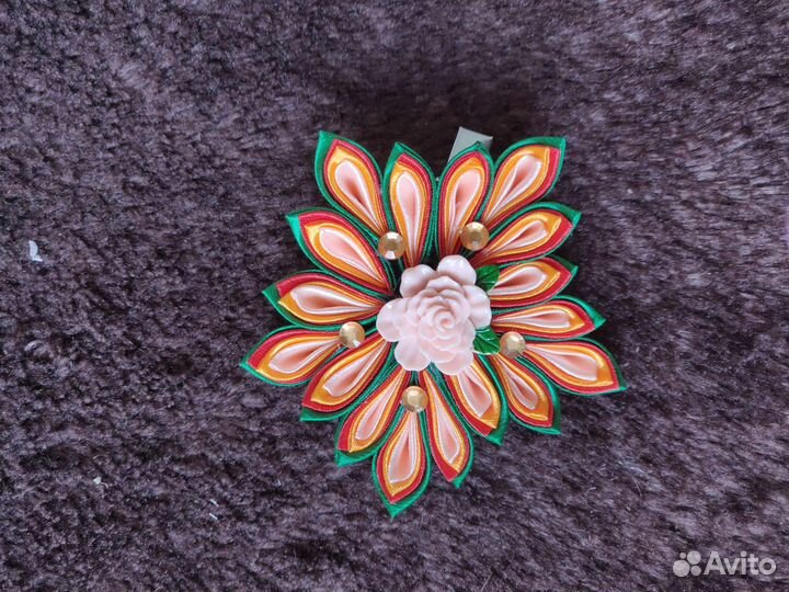 Банты, заколки ручной работы