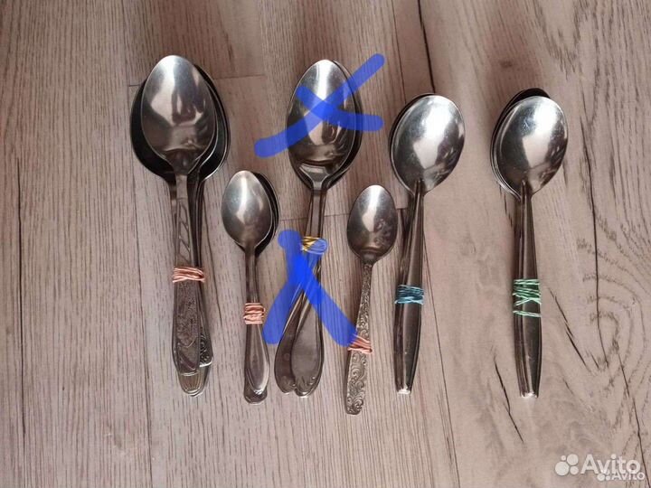 Ложки СССР нержавейка