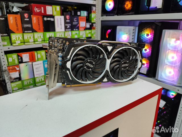 Видеокарта MSI RX 580 8GB Armor OC купить в Краснодаре | Электроника ...