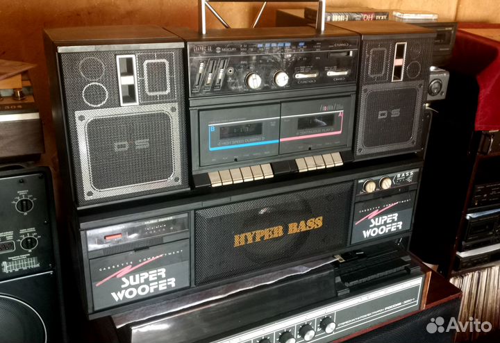 Магнитолы Мercury sx-1999, sharp WQ-T 232 twin