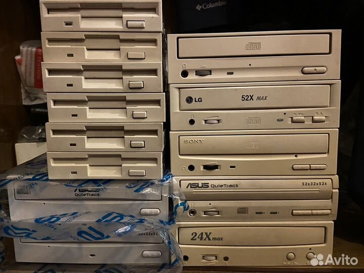 Fdd Cd-rom dvd приводы ретро