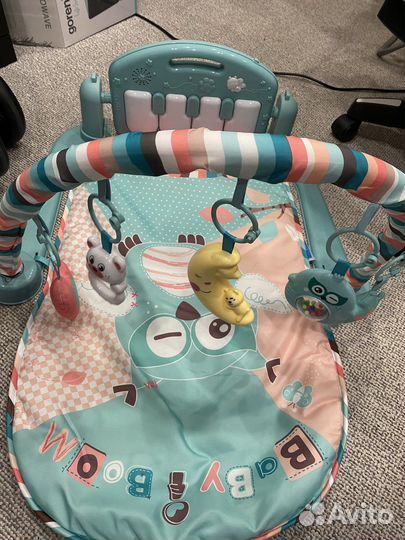 Развивающий коврик музыкальный