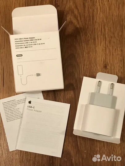 Адаптер для iPhone 11/12/13/14 ip USB-C 20W