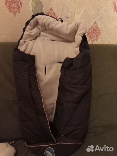 Зимний конверт в коляску