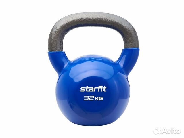 Гиря виниловая Starfit DB-401, 32 кг