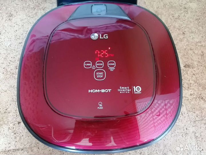 Робот пылесос lg hom bot