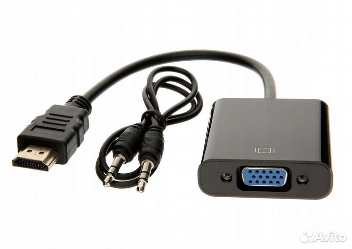 Переходник hdmi-VGA с аудио выходом DGMedia AT1014