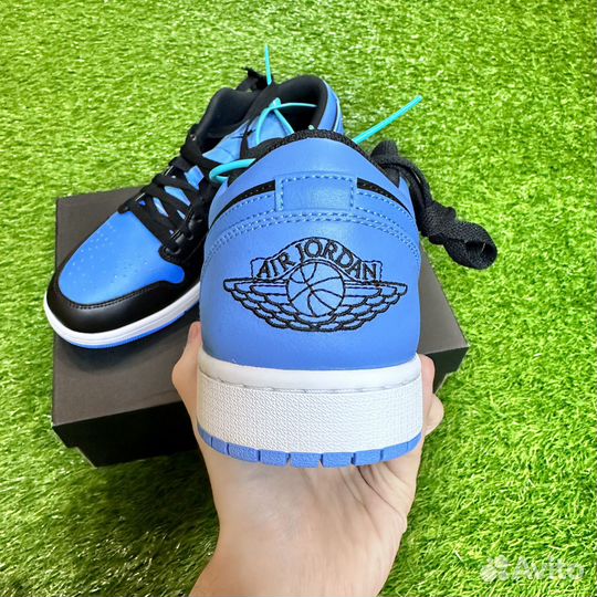 Оригинальные Air Jordan 1 Low University Blue