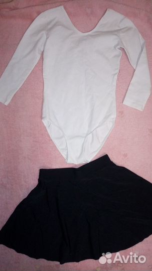 Купаьник (боди) с юбкой