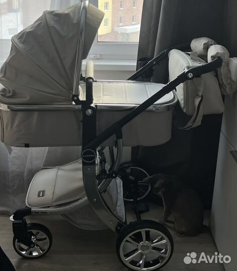 Коляска трансформер 2 в 1 luxmom
