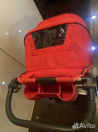 Коляска chicco active 3 +утепленный конверт