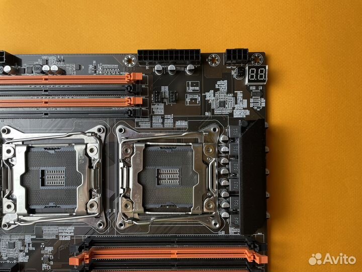 Комплект xeon X99 dual + 2 шт E5 2650 v3 + 128 гб