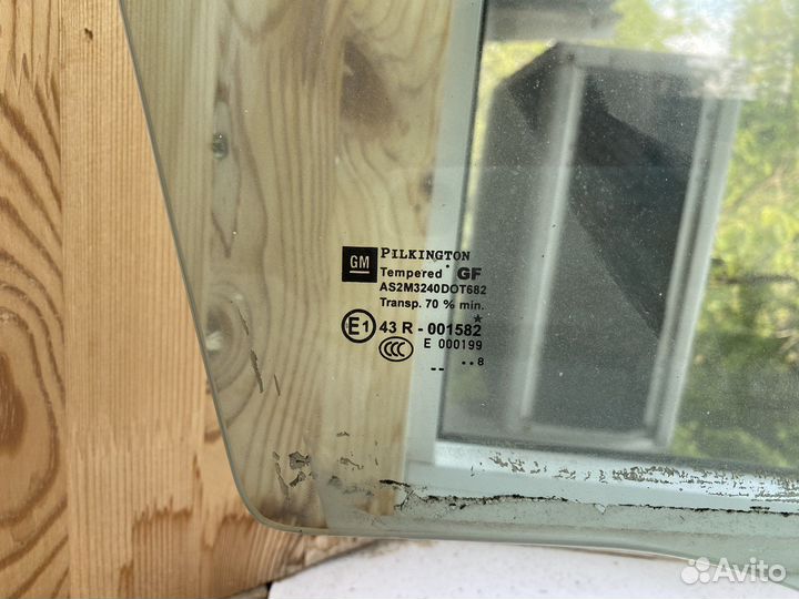 Стекло переднее правое опель астра H