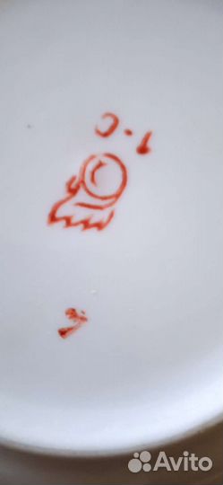 Масленка, чашки СССР (Дулево, зик)