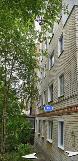 3-к. квартира, 63,1 м², 2/5 эт.