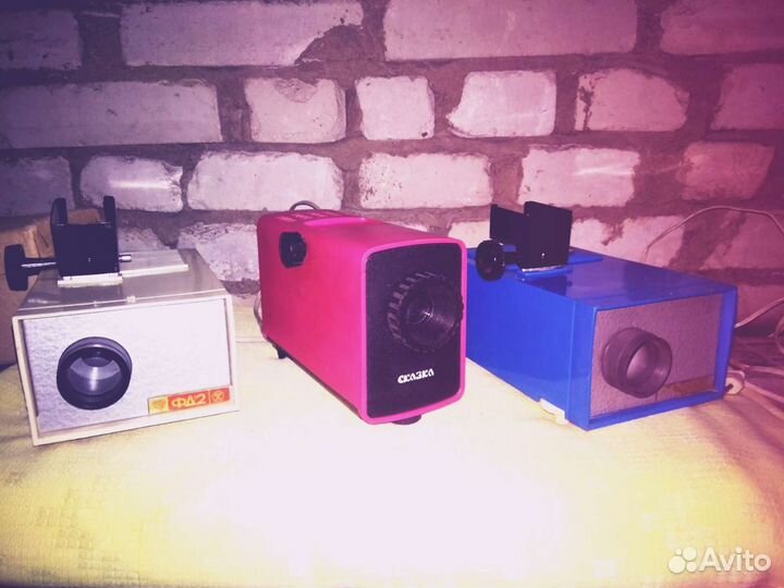 Фильмоскоп Сказка и фд2 (СССР) с диафильмами