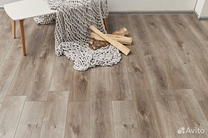 Ламинат SPC Alpine Floor Дуб Грей Дождливый ECO