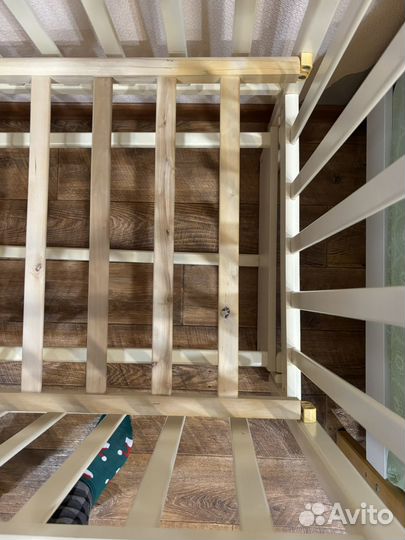 Детская кроватка с маятником Аэлита -3