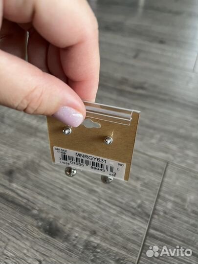 Monet, винтаж, серьги капельки