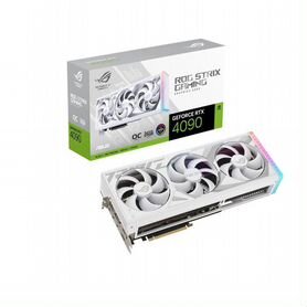 Видеокарта Asus RTX 4090 ROG Strix OC White