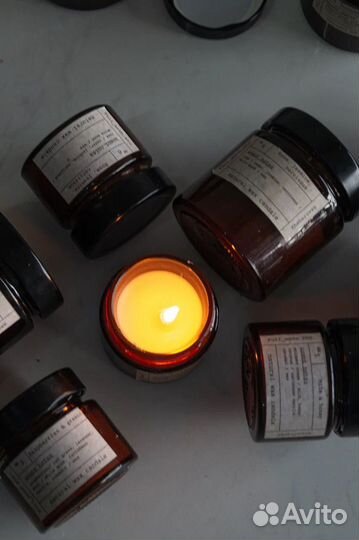 Ароматические свечи ручной работы