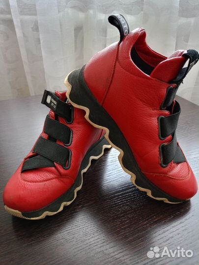 Кроссовки акула натуральная кожа