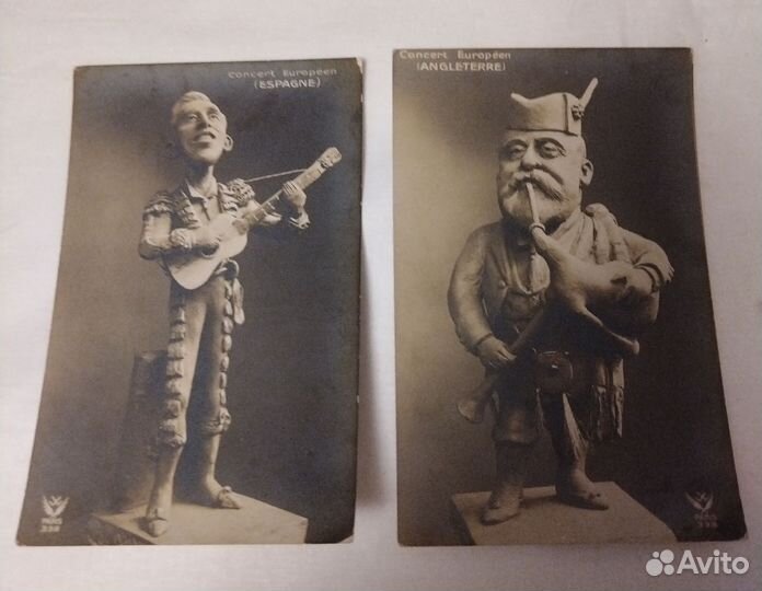 Коллекция открыток антикварных