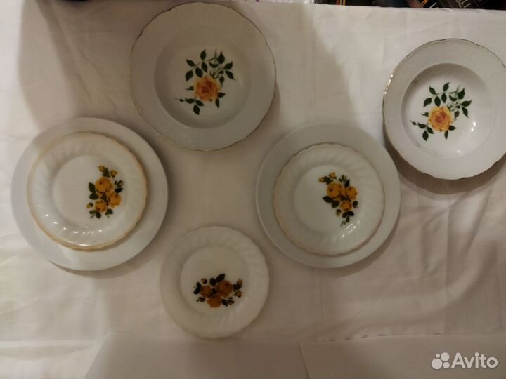 Тарелки СССР 7 штук цена за все