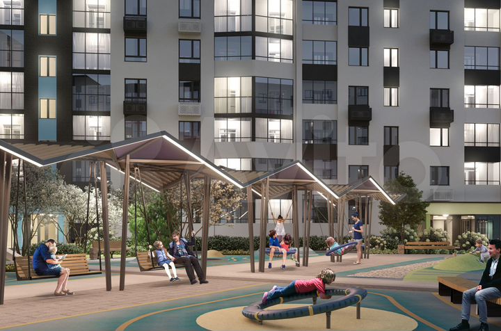 2-к. квартира, 49 м², 12/12 эт.